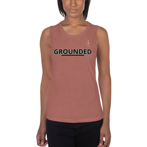 GROUNDED LADIES’ MUSCLE TANK