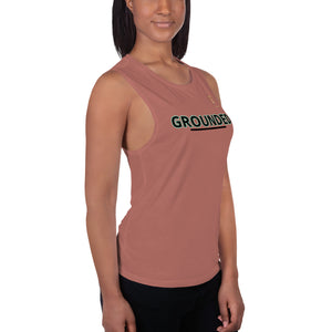 GROUNDED LADIES’ MUSCLE TANK