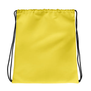 Yellow Drawstring bag